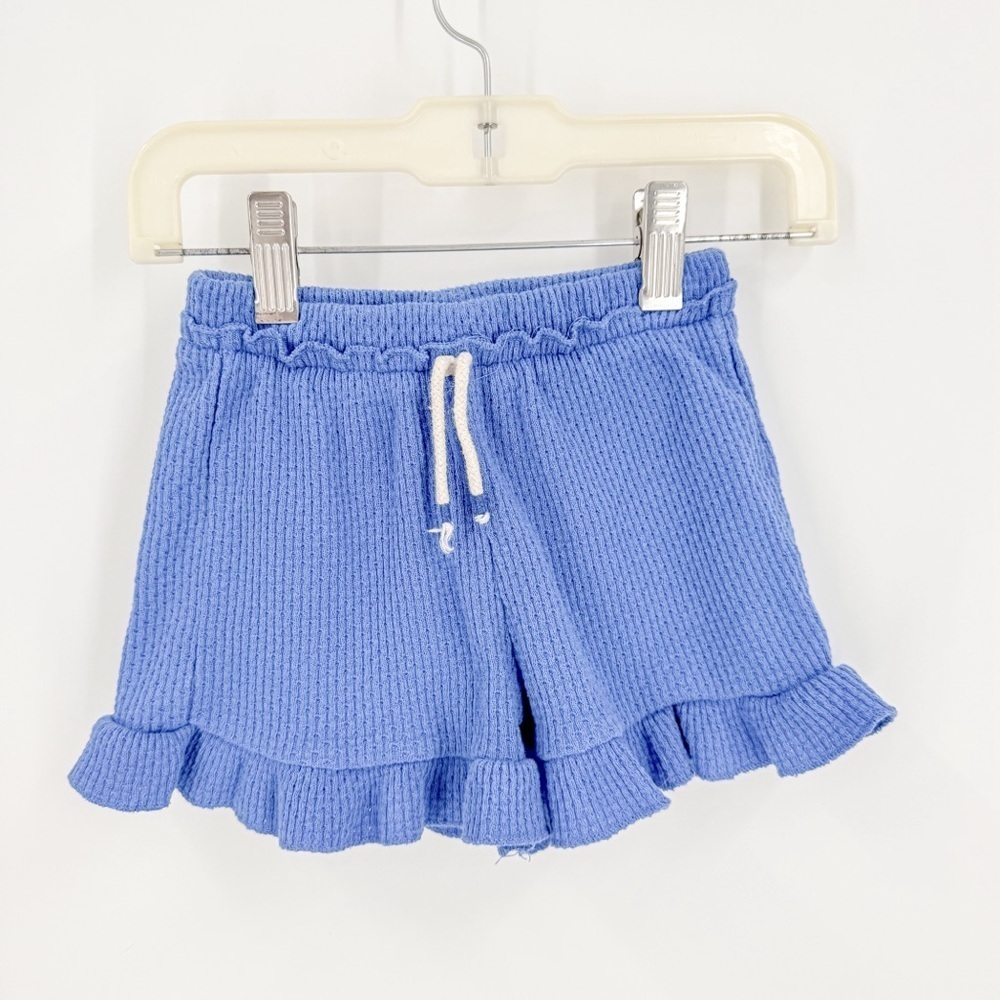 Zara Kids Blue Ruffle Shorts